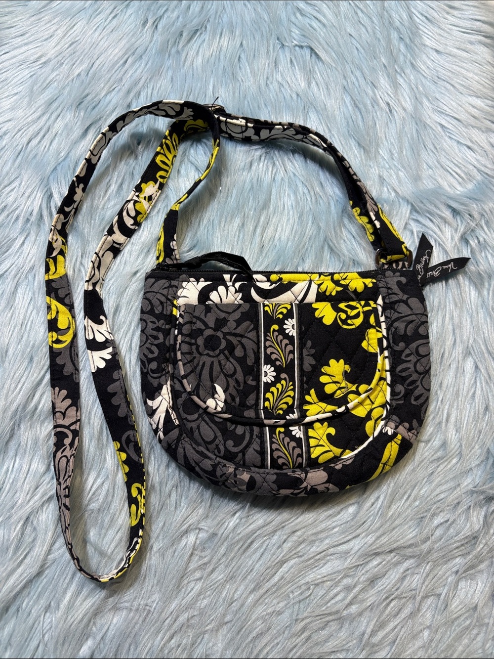 Vera Bradley Lizzy Baroque Quilted Crossbody Bag